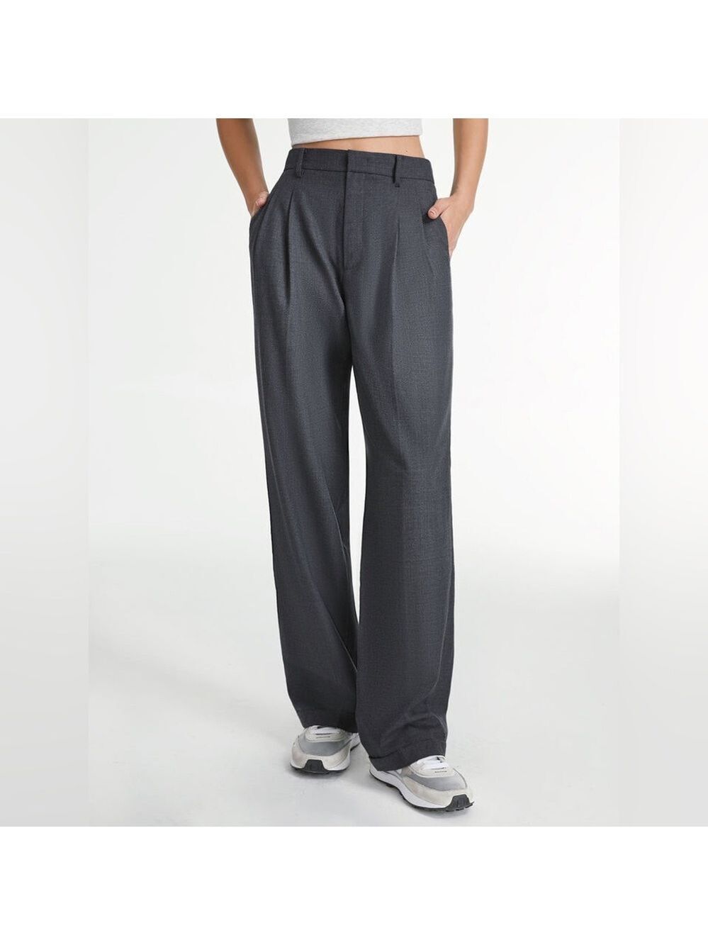 Stylish Gray Trousers